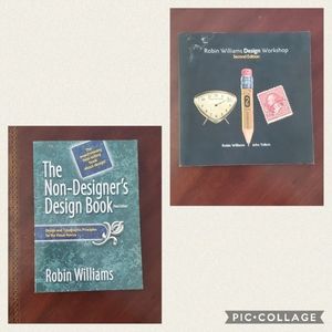 2 Design Books by Robin Williams